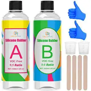 Abformsilikon DecorRom Silikon Kautschuk 1.1kg/1L flüssig
