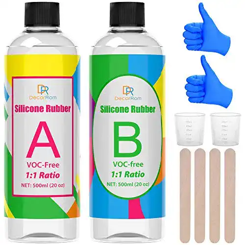 Abformsilikon DecorRom Silikon Kautschuk 1.1kg/1L flüssig