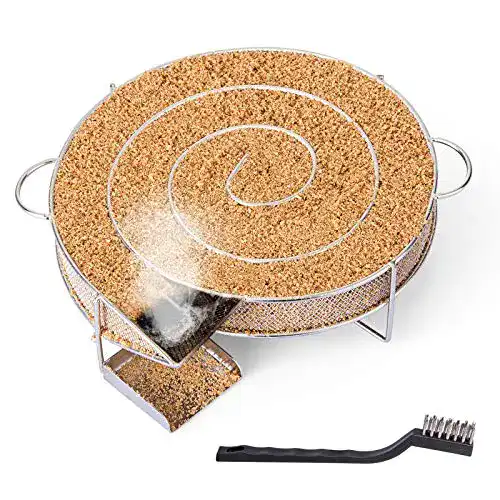 Räucherschnecke Encham Rund Rauchgenerator Edelstahl