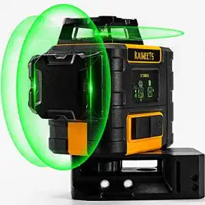 Kreuzlinienlaser grün KAIWEETS 3×360°, Linienlaser KT360A