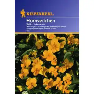Hornveilchen-Samen Sperli Blumensamen Hornveilchen, gelb/grün