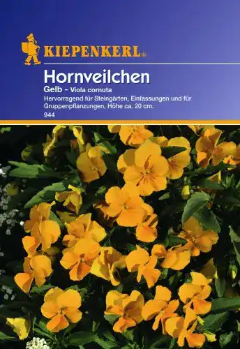 Hornveilchen-Samen Sperli Blumensamen Hornveilchen, gelb/grün