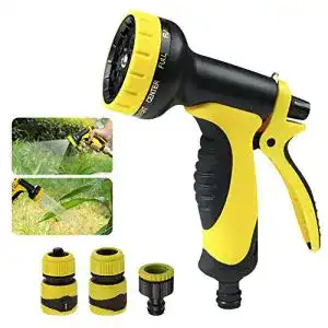 Gartenbrause TUKNON Garten Handbrause, 10 Muster Hochdruck