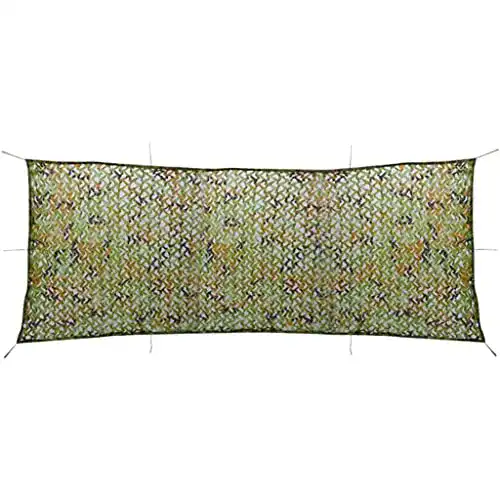 Tarnnetz vidaXL 1,5x4m Flecktarn Bundeswehr Armee Army Netz