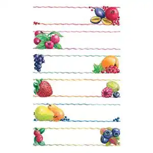 Marmeladenetiketten AVERY Zweckform 59473 Obst 18 Aufkleber