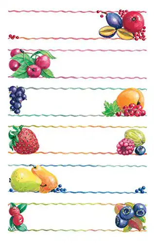 Marmeladenetiketten AVERY Zweckform 59473 Obst 18 Aufkleber