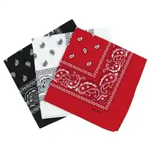 Bandana BestMall Set 3 Paisley Damen und Herren 57x57cm