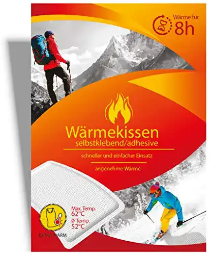 Wärmepflaster Werunia GmbH 10 x Wärmekissen 8 Stunden