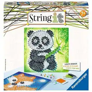 Fadenbild Ravensburger String it Ravensburger, Panda & Fox