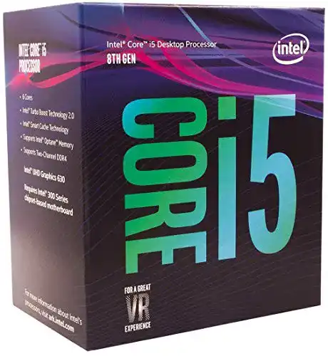 CPU Intel Core i5-8400 Prozessor (9 MB Cache, bis zu 4,00 GHz)
