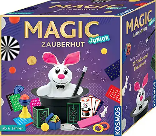 Die beste Zauberkasten Kosmos 680282 - Magic Zauberhut, Lerne einfach 2026 Test Bestseller Zauberkasten Kosmos 680282 – Magic Zauberhut, Lerne einfach