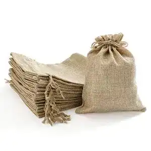 Jutesäckchen Homealexa 20 Stücke Jute Beutel 15 x 20 cm