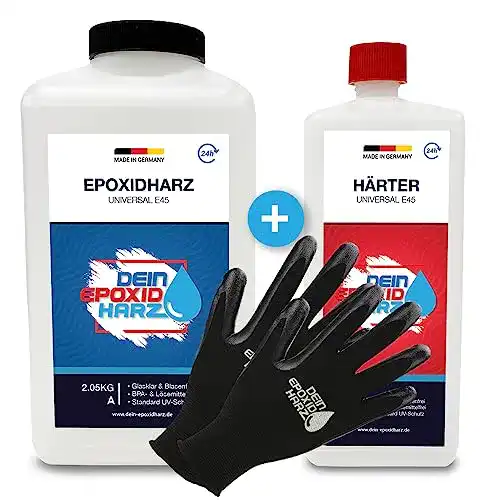 Epoxidharz Longfair mit Härter, 3,25kg GfK set, glasklar, geruchsarm