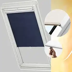 Velux-Rollo VELUX Original Sichtschutzrollo, Rollo mit Haltekrallen