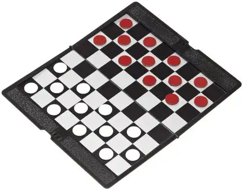 Dame-Spiel Philos 6532 Dame, Reisespiel, magnetisch