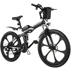 Elektro-Mountainbike ANCHEER Elektrofahrrad 26Zoll/20Zoll