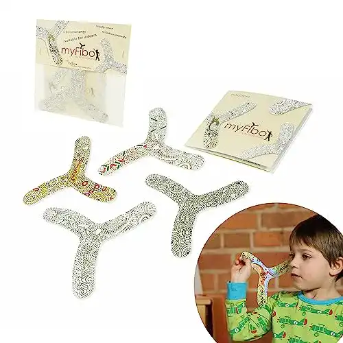 Boomerang myfibo 318611 my first / Bumerang, 4-teilig (1 Set)