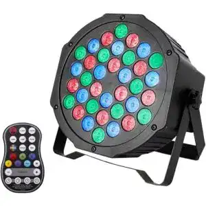 Disco-Licht UKing Wiederaufladbar LED Par Licht Eingebaute Batterie