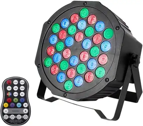 Die beste Disco-Licht UKing Wiederaufladbar LED Par Licht Eingebaute Batterie 2026 Test Bestseller Disco-Licht UKing Wiederaufladbar LED Par Licht Eingebaute Batterie