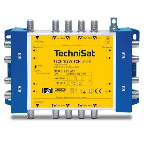 TechniSat-Multischalter TechniSat TechniSwitch 5/8 K Multischalter