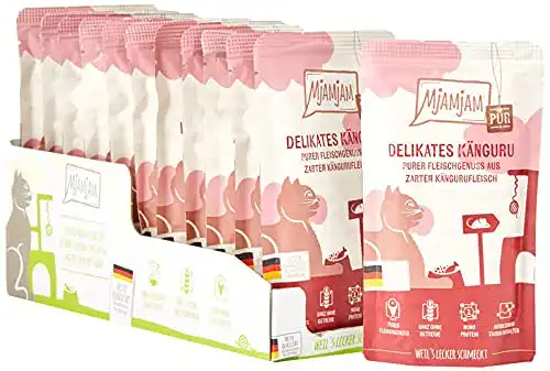 Die beste Diabetes-Katzenfutter MjAMjAM Quetschie Hühnchen pur, 12er 2026 Test Bestseller Diabetes-Katzenfutter MjAMjAM Quetschie Hühnchen pur, 12er