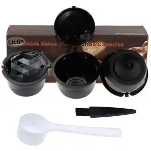 Wiederverwendbare Kaffeekapseln Lictin 3 Pack Dolce Gusto