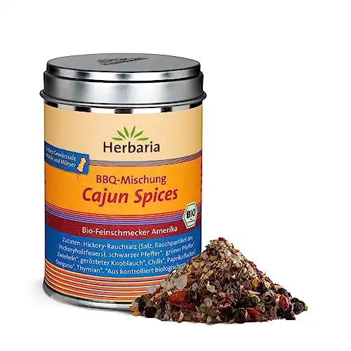 Cajun-Gewürz Herbaria “Cajun Spices” Gewürzmischung 80 g Dose