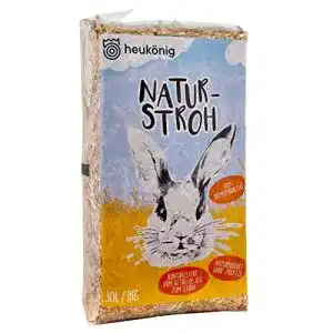 Einstreu-Meerschweinchen heukoenig.de 100% Stroh, 1kg Beutel