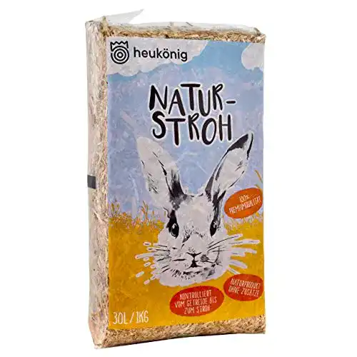 Die beste Einstreu-Meerschweinchen heukoenig.de 100% Stroh, 1kg Beutel 2026 Test Bestseller Einstreu-Meerschweinchen heukoenig.de 100% Stroh, 1kg Beutel