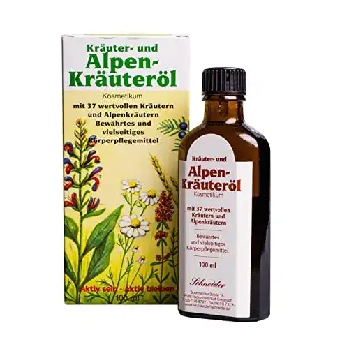 Kräuteröl Schneider natürlich für mich, Alpenkräuter-Öl, 100ml