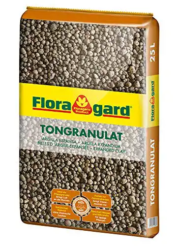 Pflanzgranulat Floragard Blähton Tongranulat zur Drainage 25 L