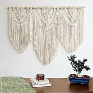 Makramee-Wandbehang 通用 Boho-Makramee-Wandteppich