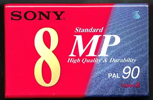 Videokassetten Sony – 8MM-Camcorder Kassette, Video8-Format