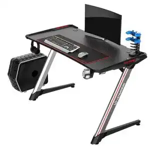 Ultradesk ULTRADESK Racer mit 4 Mauspads, Steckdosenleiste