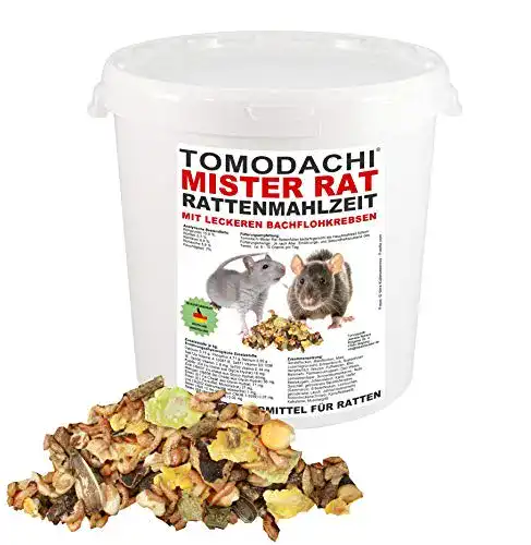 Rattenfutter Tomodachi, Rattennahrung, 10 L Eimer