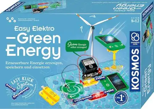 Baukasten Kosmos 620684 Easy Elektro Green Energy