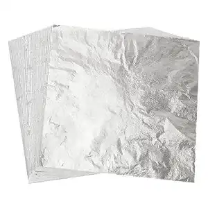 Blattsilber FEPITO 150 Blätter 14x14cm Imitation Blatt