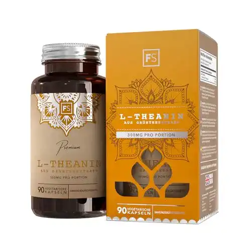 L-Theanin Focus FS L Theanin | 90 Kapseln aus Grünem Tee – 750mg