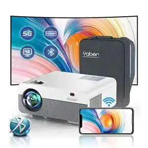 Beamer unter 300 Euro YABER Beamer, Full HD 1080P Native