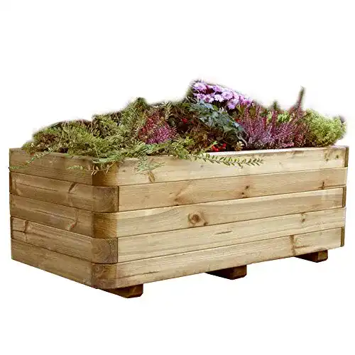 Blumenkasten Holz Gartenpirat Pflanzkasten Holz massiv