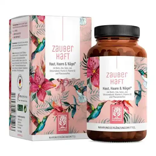 Silizium-Kapseln NATURTREU 120 Haar Vitamin Kapseln