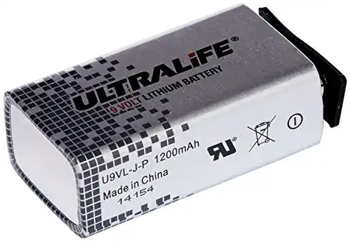 9V-Lithium-Batterie Ultralife Lithium Batterie, E-Block, 10er Sparset