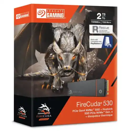 Seagate-SSD Seagate FireCuda 530, 2 TB, Internal SSD, M.2 PCIe