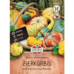 Zierkürbis-Samen Sperli Kürbissamen Zierkürbis ‘s Villa