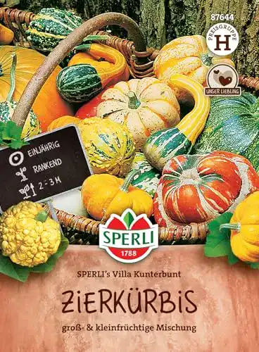 Zierkürbis-Samen Sperli Kürbissamen Zierkürbis ‘s Villa
