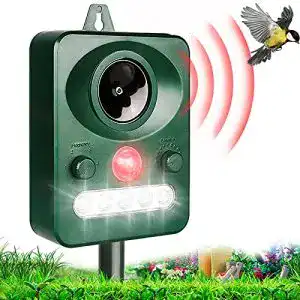Solar-Tiervertreiber REAL PEAZ Katzenschreck Ultraschall Solar