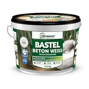 Bastelbeton Ultrament Bastel-Beton, hochwertig, 3,5 kg