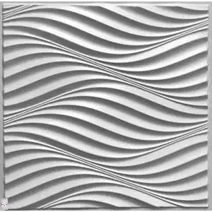 Wandpaneele Eurodeco 12x 3D PVC Deckenpaneele, 4,32qm