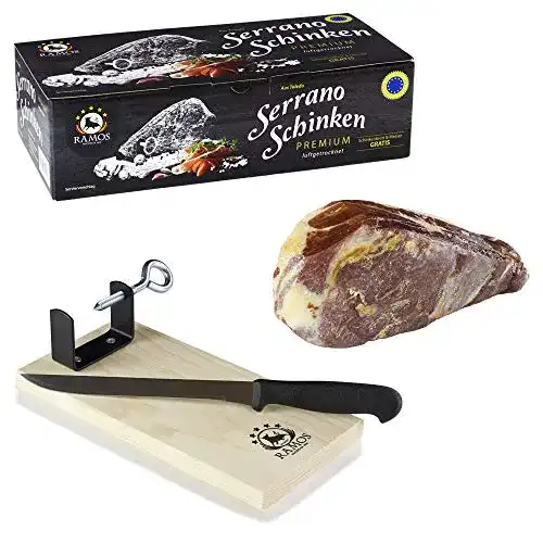 Serrano-Schinken RAMOS Premium, 1kg im Geschenkkarton