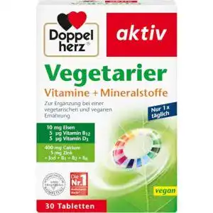 Nahrungsergänzungsmittel für Veganer Doppelherz Vegetarier